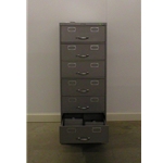 8175 Card File Cabinet, 6 Drawer